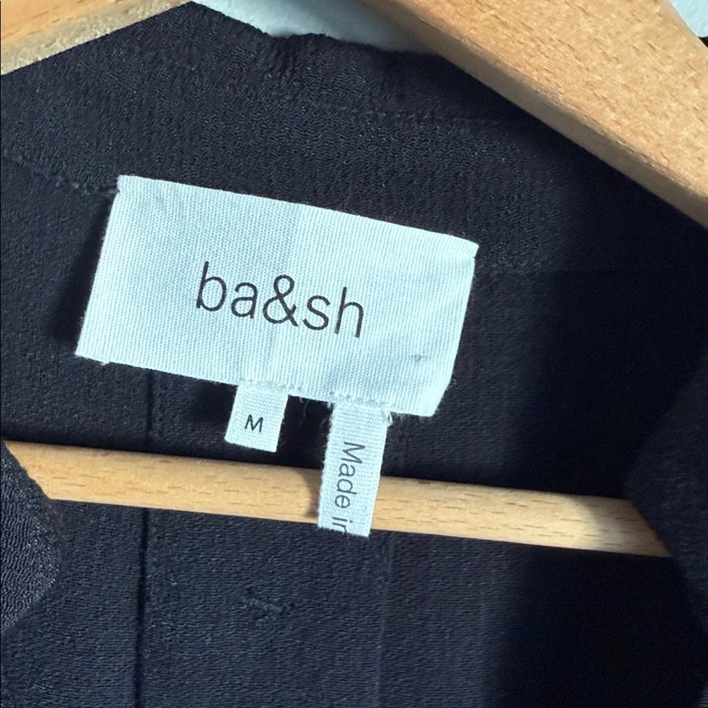 BA&SH Robe Uria Ruched A-Line Midi-Shirtdress 6 - Image 7