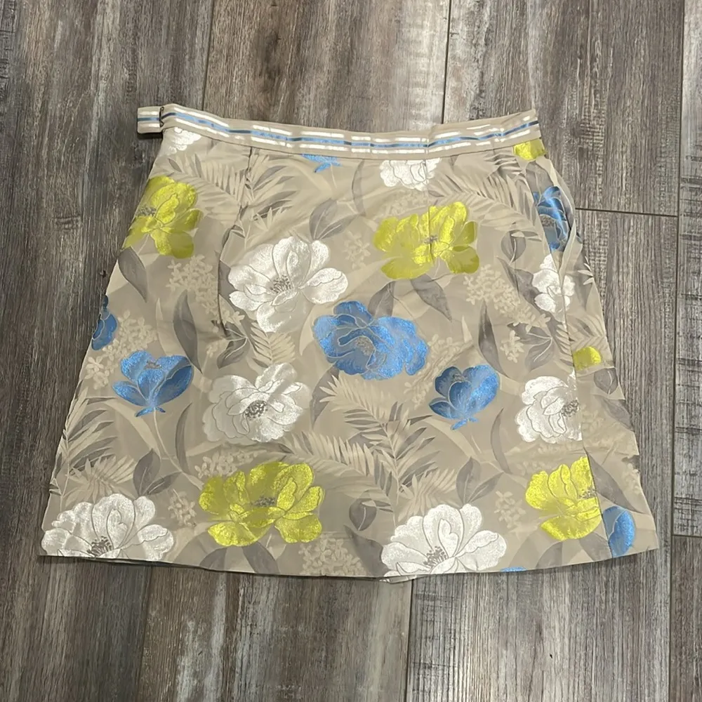 Jonathan Simkhai brocade mink skirt Tan Size 4 - Image 6