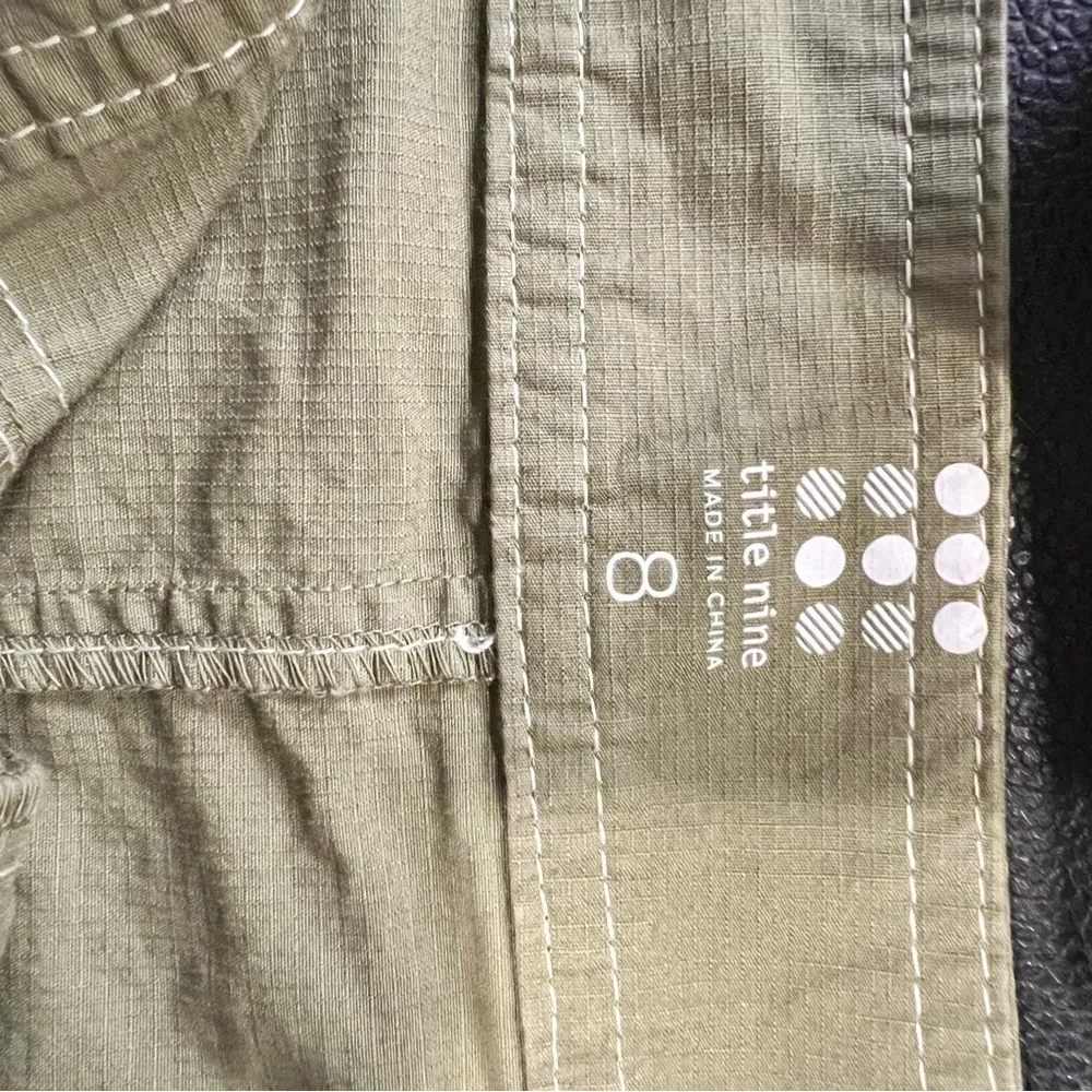 Title Nine OLIVE GREEN Brash Skirt size 8 - Image 11