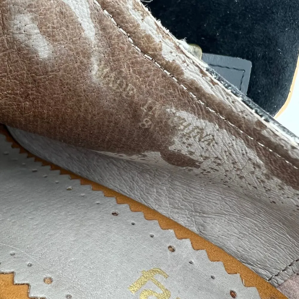 Faryl Robin (8) X Free People Tate Black Suede Leather Stacked Heel Ankle Boots - Image 10