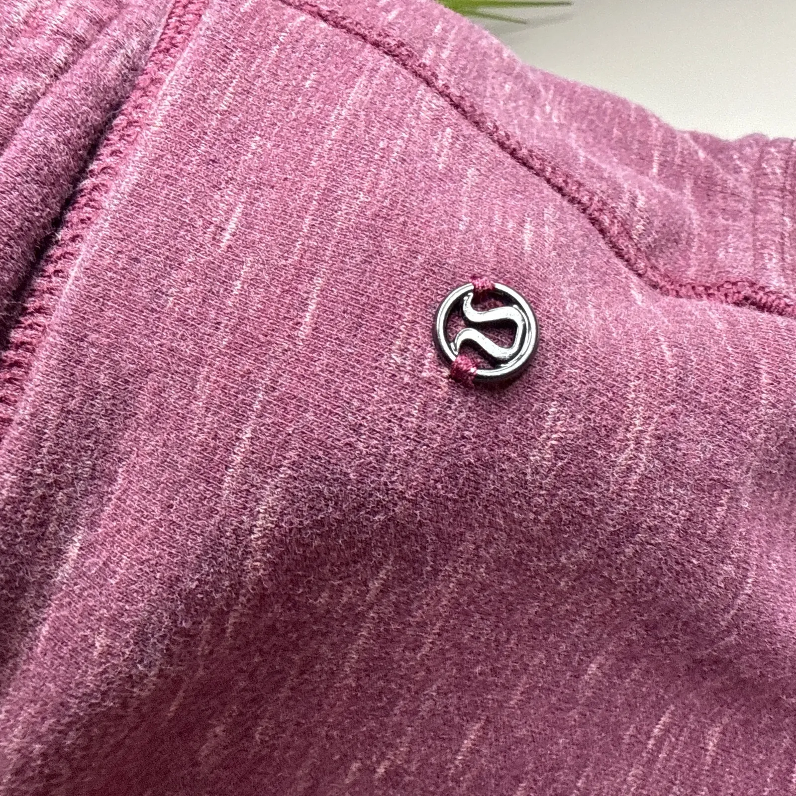 Lululemon ‎ Find Your Centre Wrap Hoodie Heathered Marled Rust Berry Size 2 - Image 8
