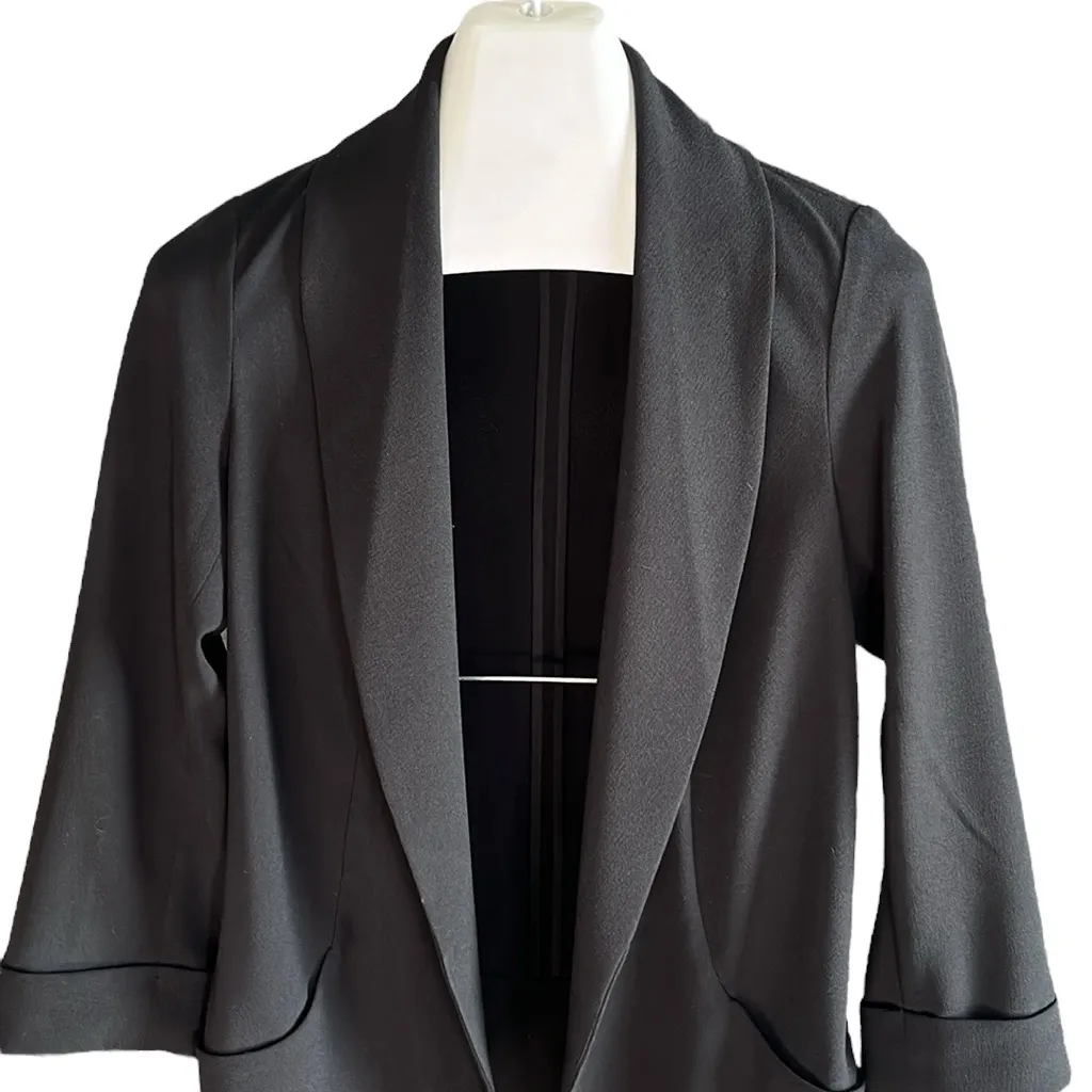 Daniel Rainn  open front peplum blazer - Image 4