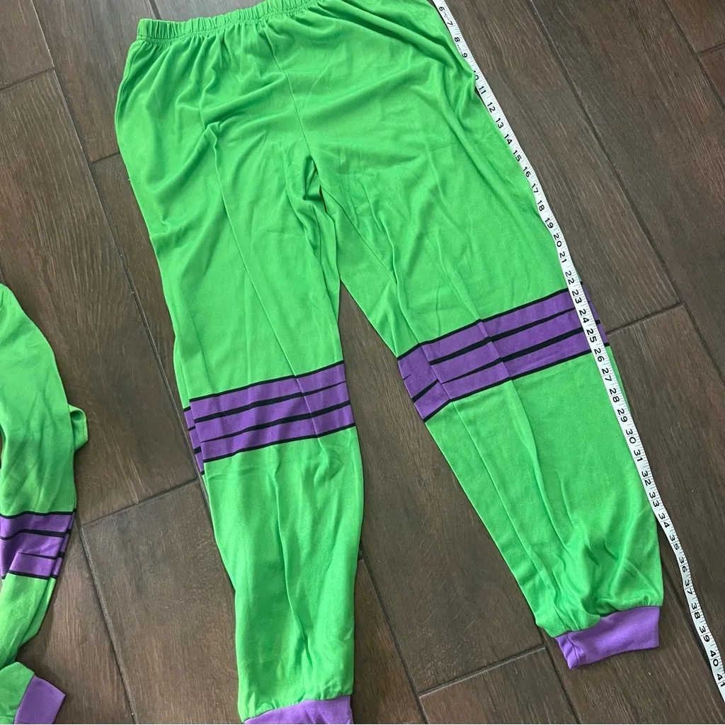 Teenage Mutant Ninja Turtles TMNT Donatello 2 pc Pajama Set size M Green Size M - Image 4