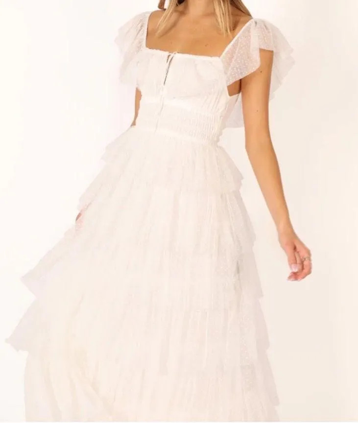 White Belle Maxi Dress - Image 6