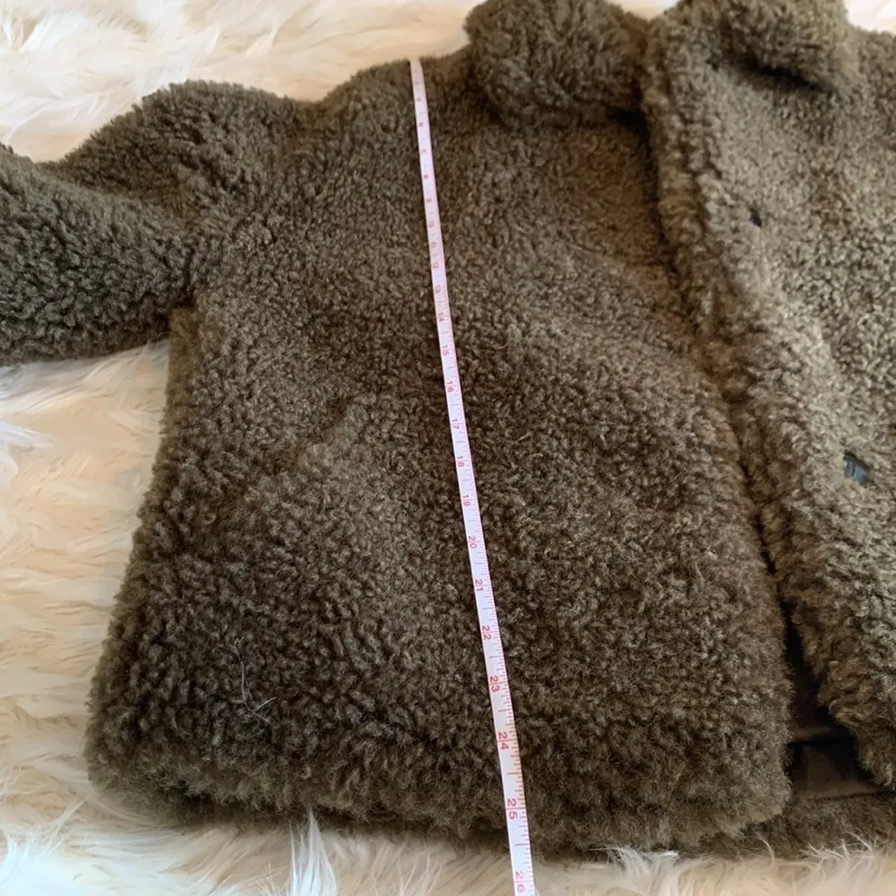 Women’s rag & bone Hesper Cropped Faux Fur Jacket Size Medium - Image 9