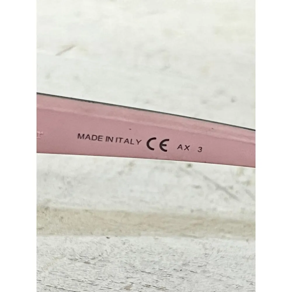 Dior Decale1 BR0 (HD) Navy Blue/Pink Frame Shaded Gray Lens Cat-Eye Sunglasses - Image 8