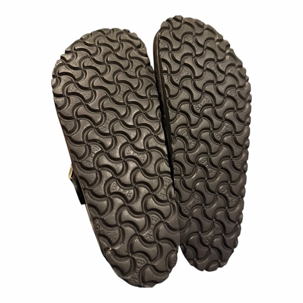 Birkenstock Boston Metallic Bronze Leather Clogs EU 39 US 8 - Image 7