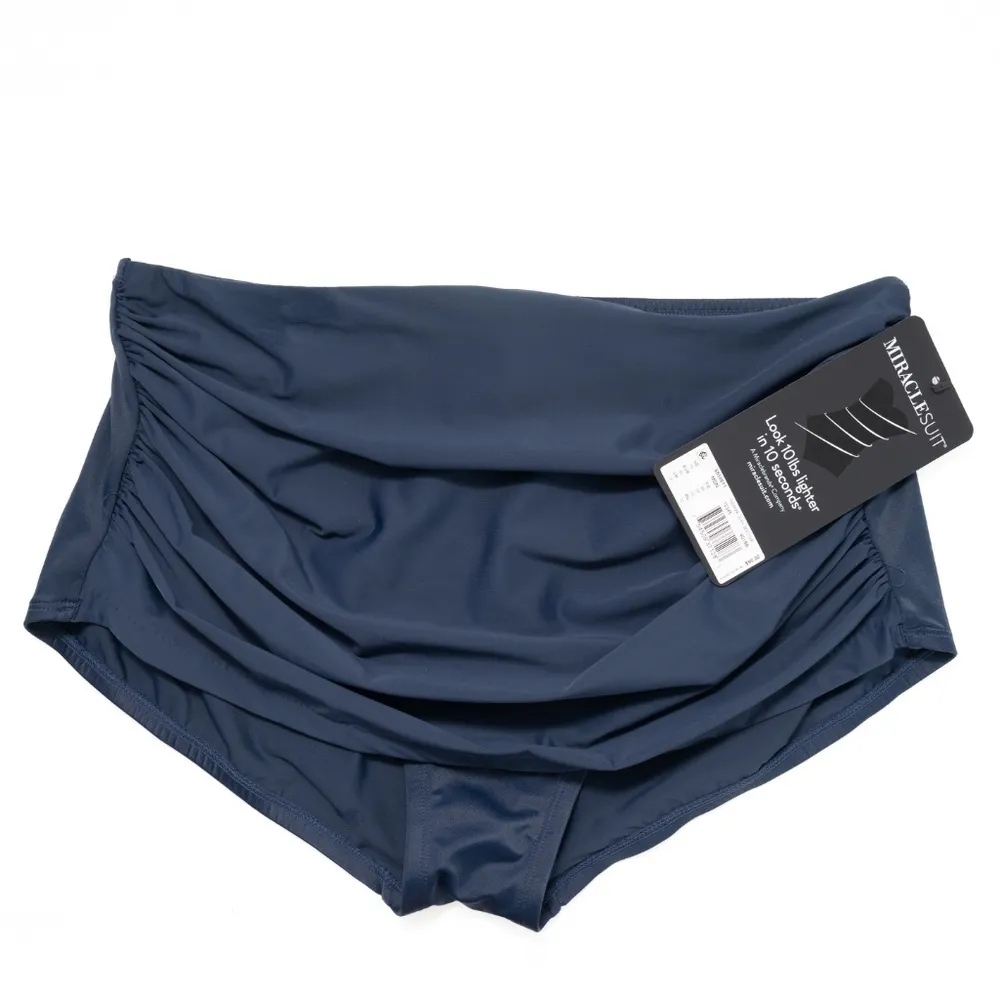 Miraclesuit Navy High Waist Bottoms Norma Jean - Image 2