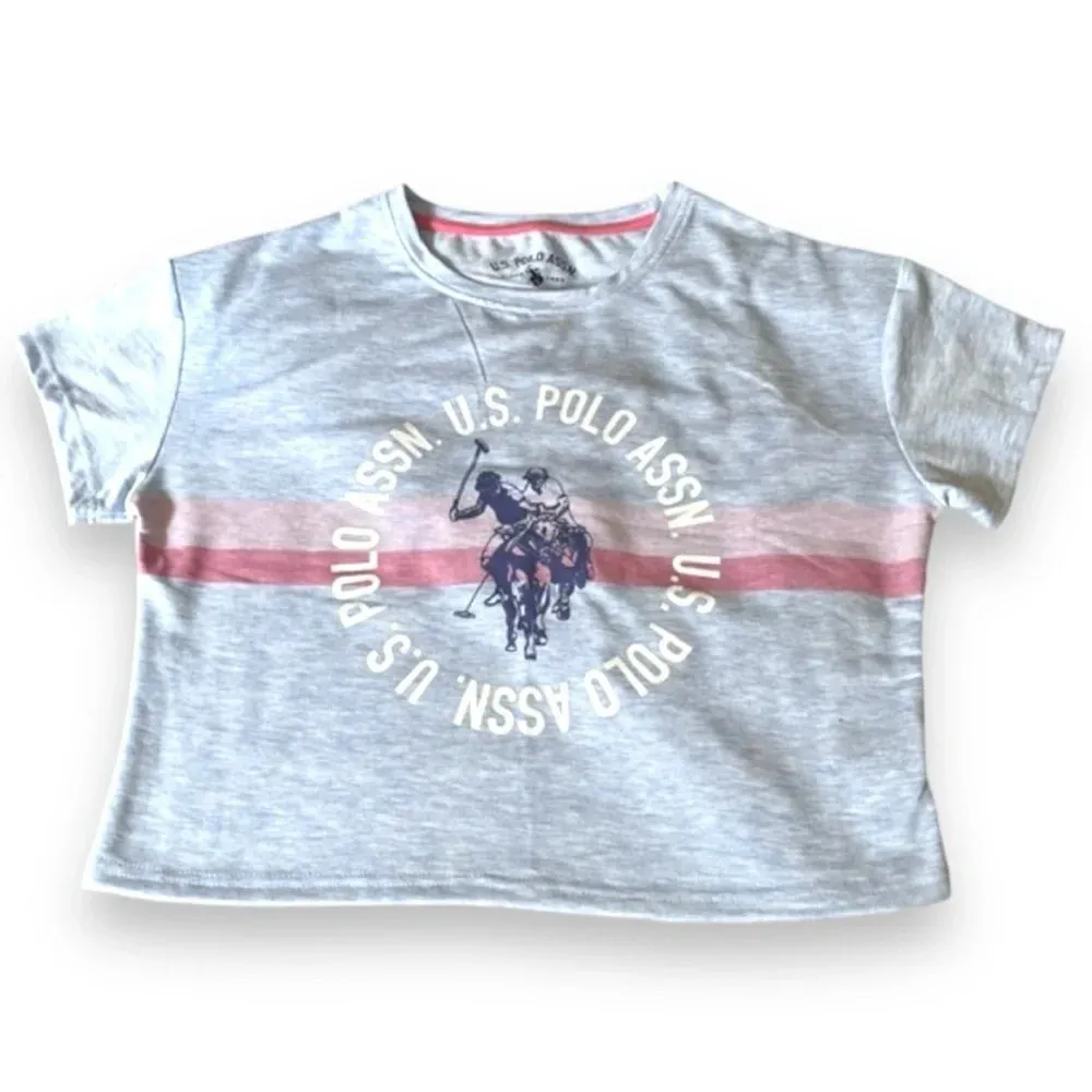 U.S. POLO ASSN. Women's Short Sleeve Sleep Top And Jogger Pant Set Medium | NWOT - Image 7