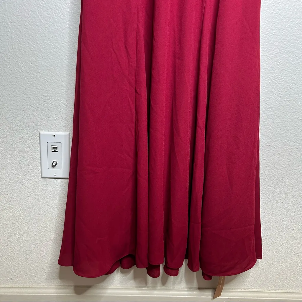 NWT Reformation Caishen Dress in Chianti 6 - Image 4