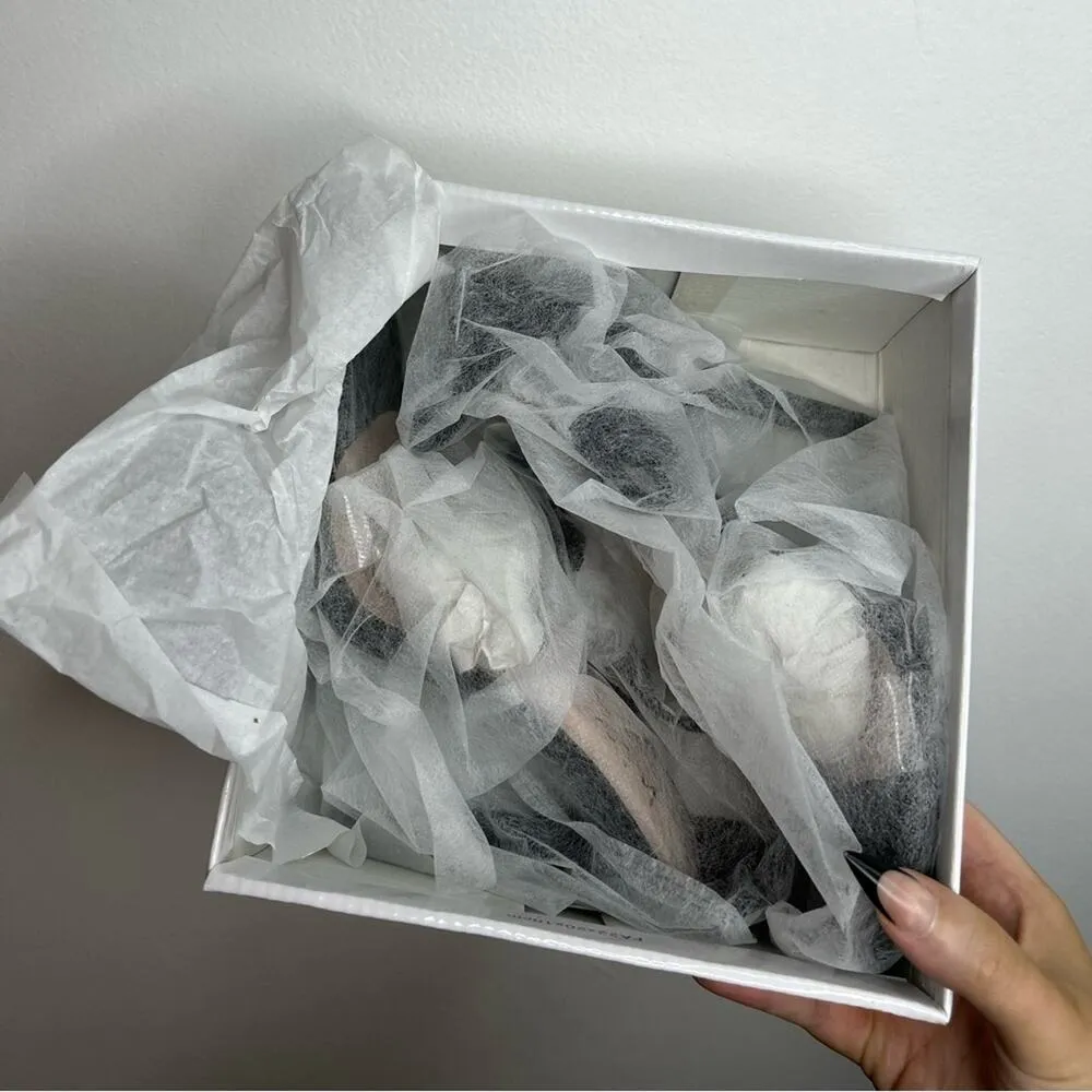 Bella Perspex Strap Vegan Suede Lace - Image 4