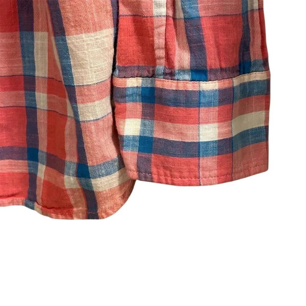 J.Crew Women's XS Plaid Button - Image 4