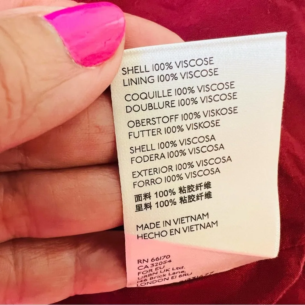 Free People Mini Flower Fields Mini Burgundy Dress S/P - Image 72