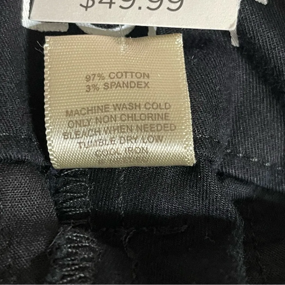 Ann Taylor Loft Original Crop Black Pants - Image 8