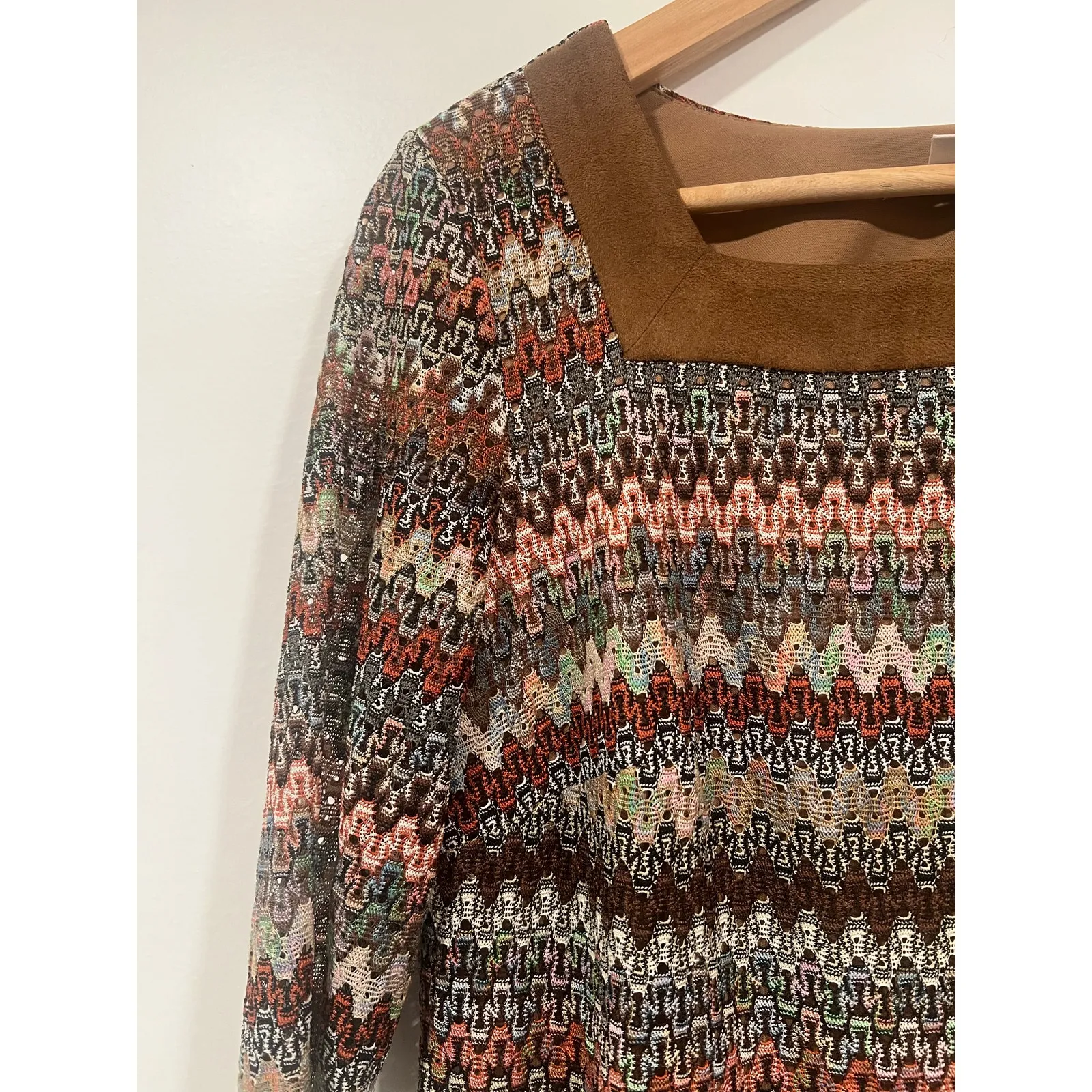 Women’s CB Established 1962 Retro Lined Short Sleeved Dress Aztec Pattern  12 - Image 5