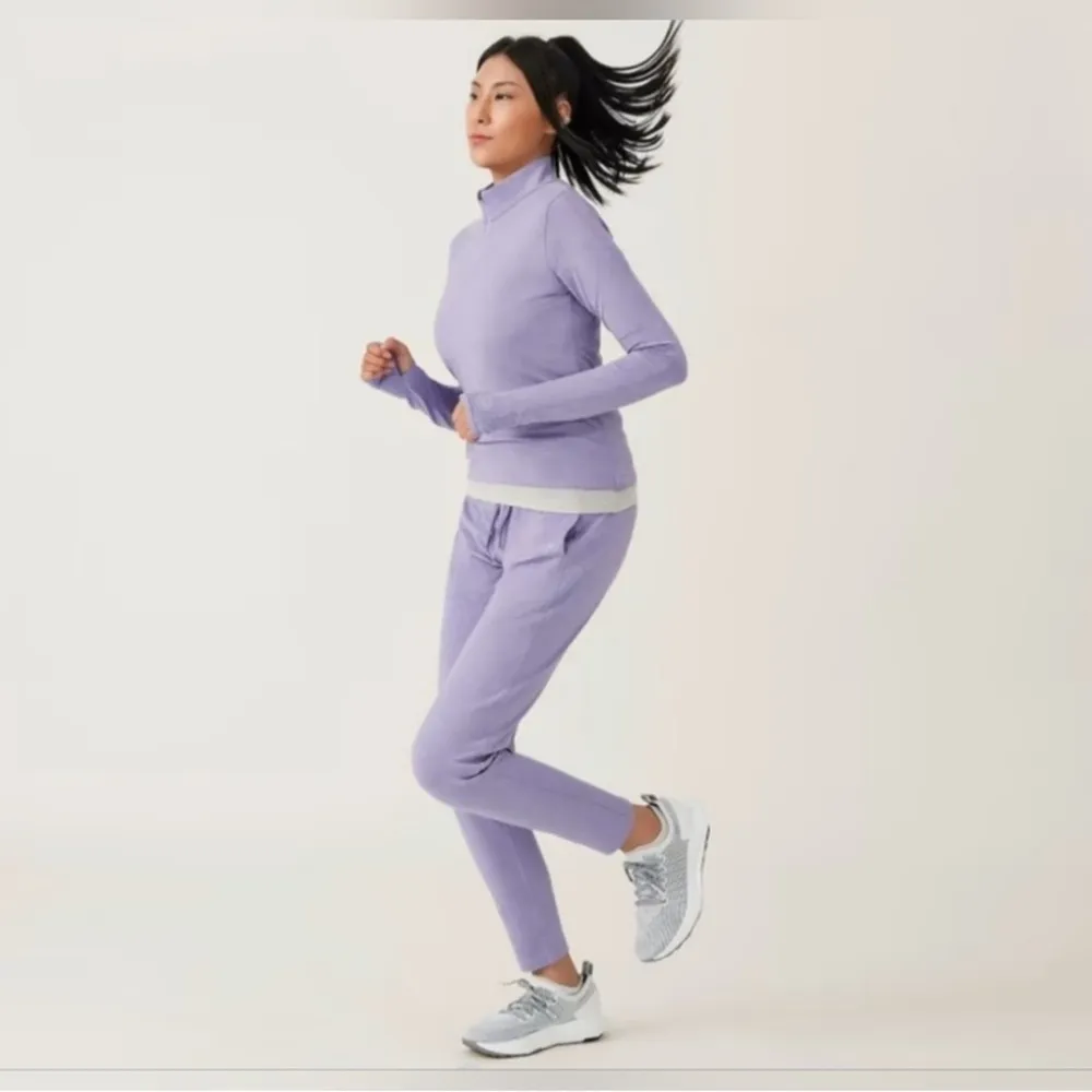 NWT Allbirds Size L. 3/4 length zip lightweight sweatshirt.soft and great color! - Image 11