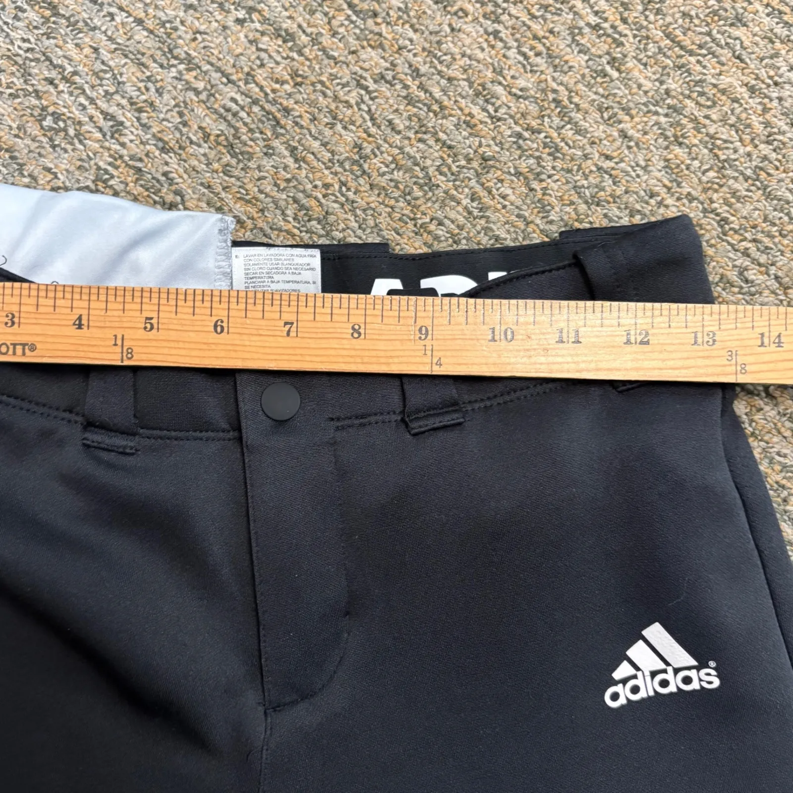 Adidas Womens Black AEROREADY Softball Baseball Pants Athletic Size S - Image 5