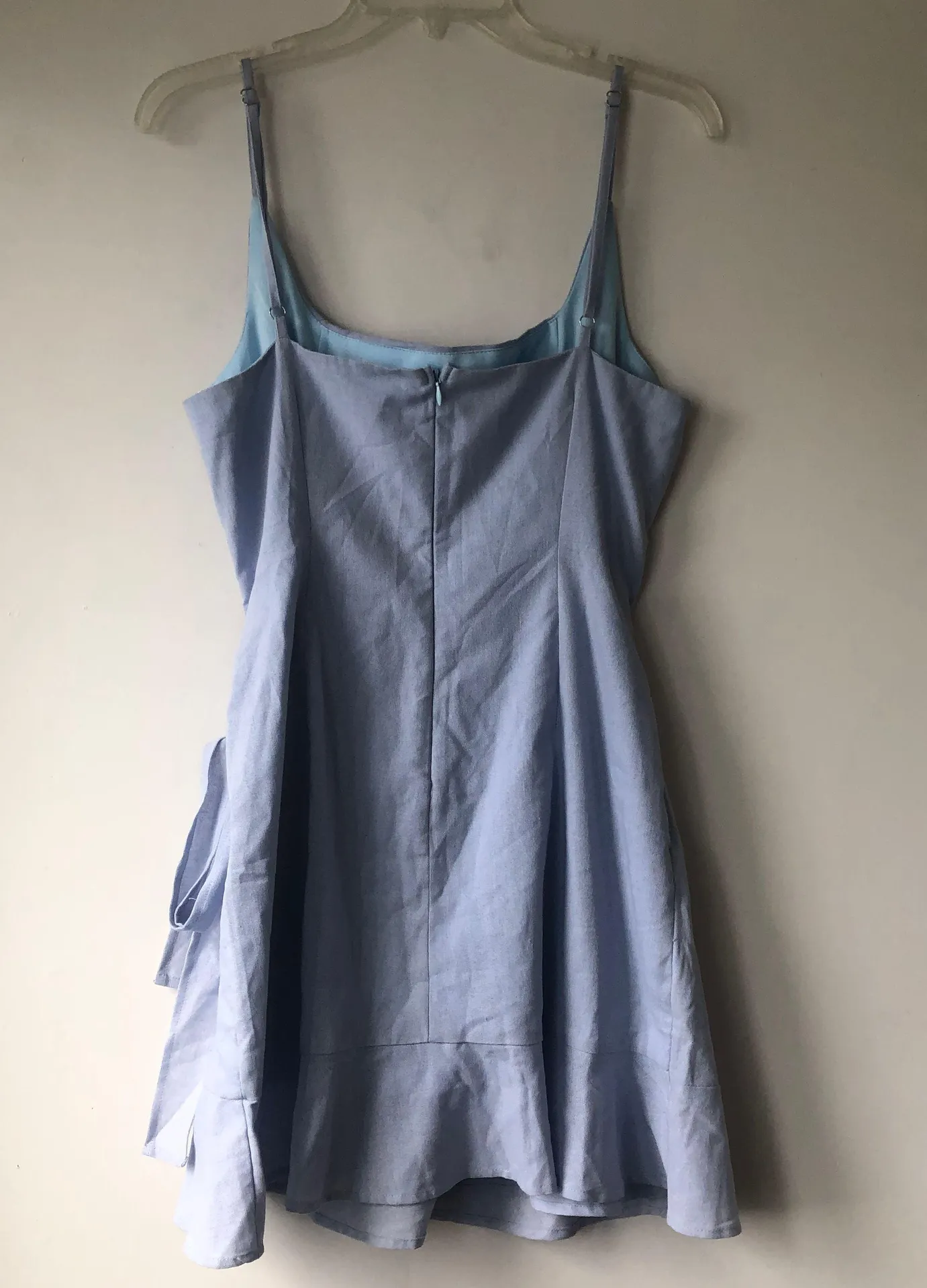 Cottage Hill Baby Blue Wrap Dress 10 - Image 3
