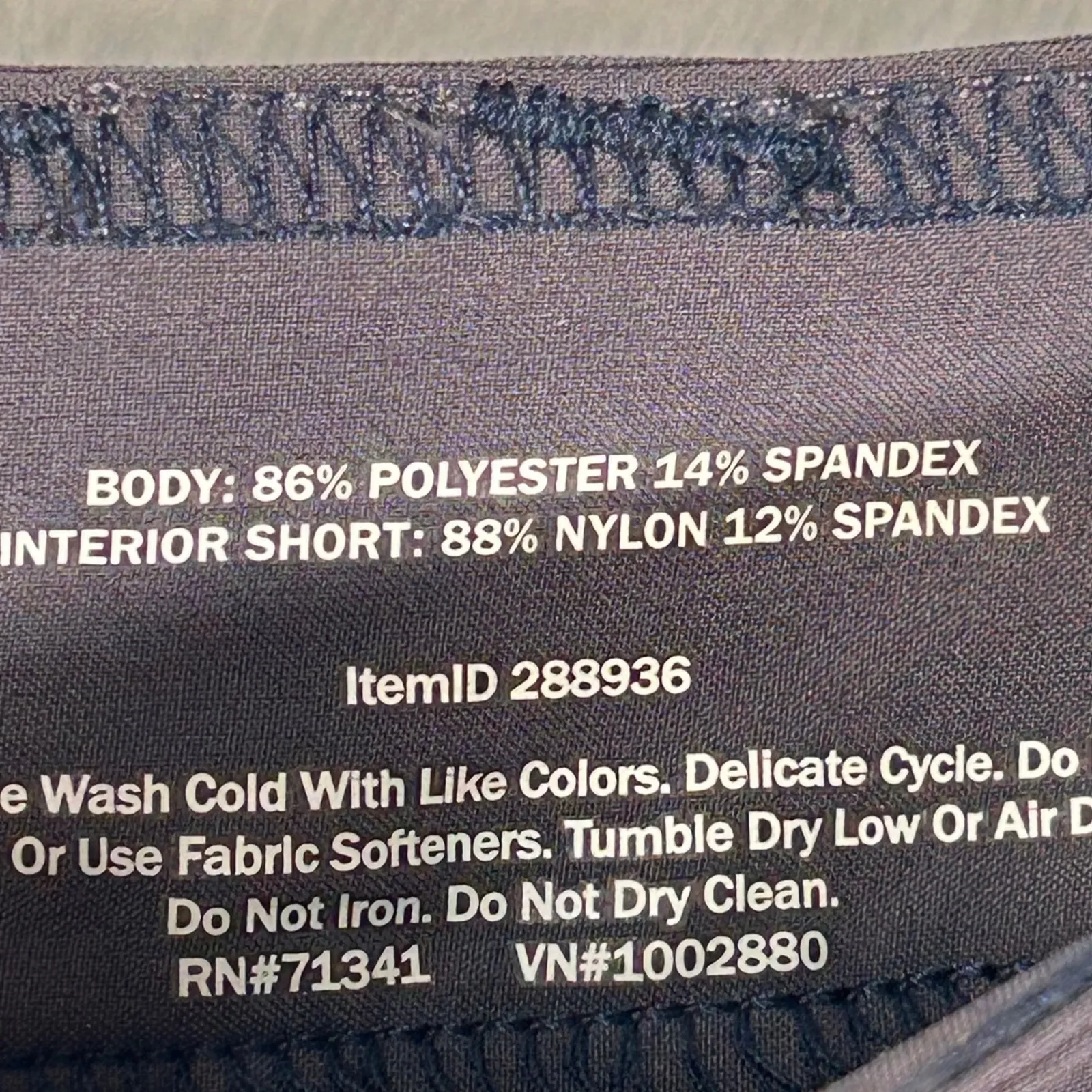 L.L.Bean Women's Skort Black Size 16 REG Hiking Outdoor Athletic Built-in Shorts - Image 4