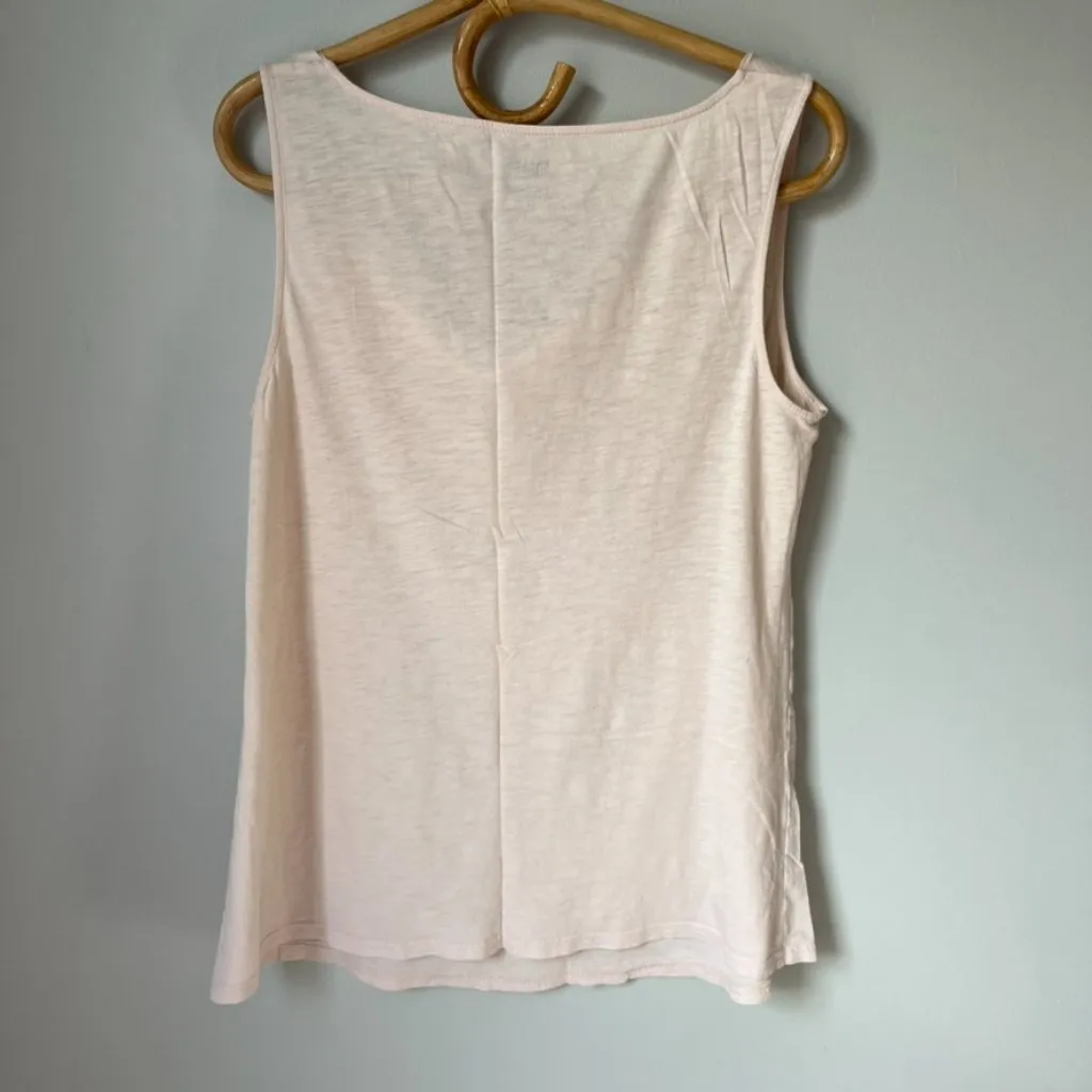 Eileen Fisher Sleepwear by Garnet Hill Light Pink Pajama Set Women's Small - Image 9