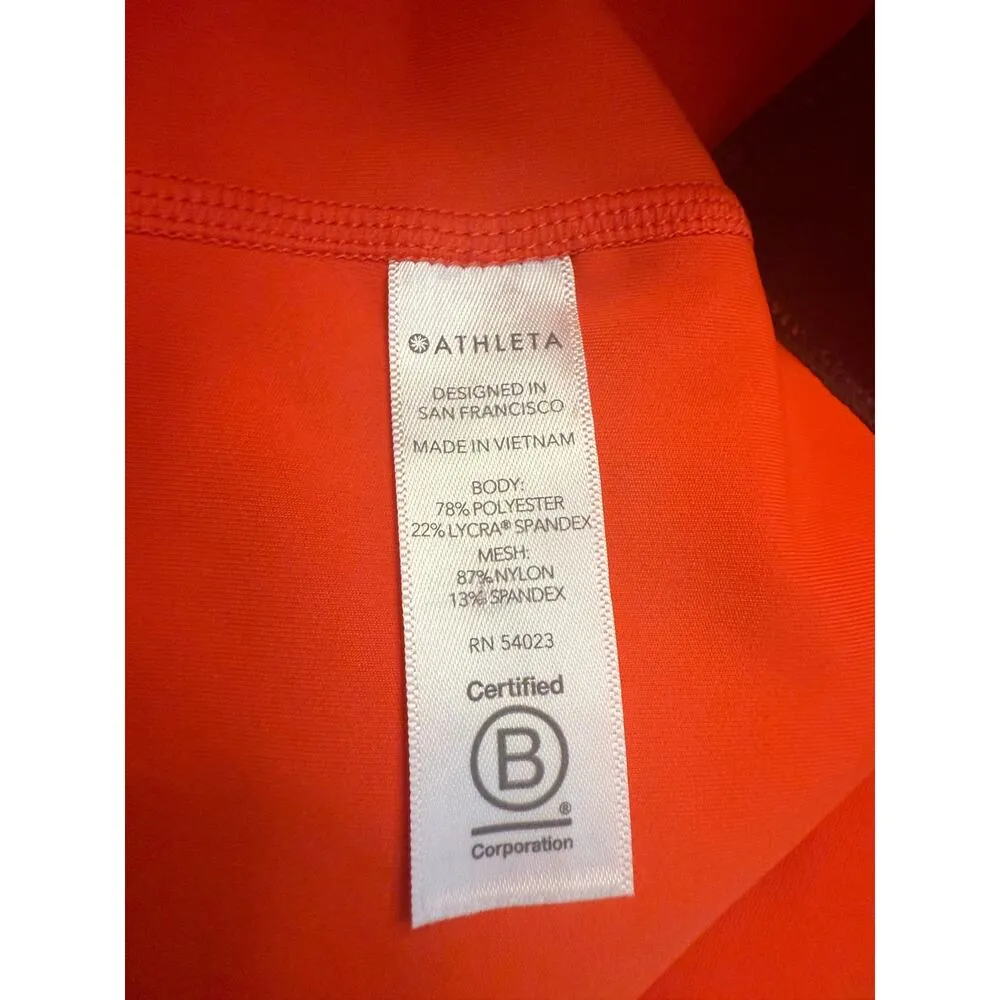 Athleta Women’s Tenacity 7/8 Tight in Powerlift Size S Antique Burgundy 487732 - Image 10