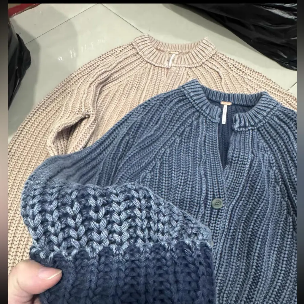 Free People Sweet Nothing Cardi Sandcastle XS - Image 4