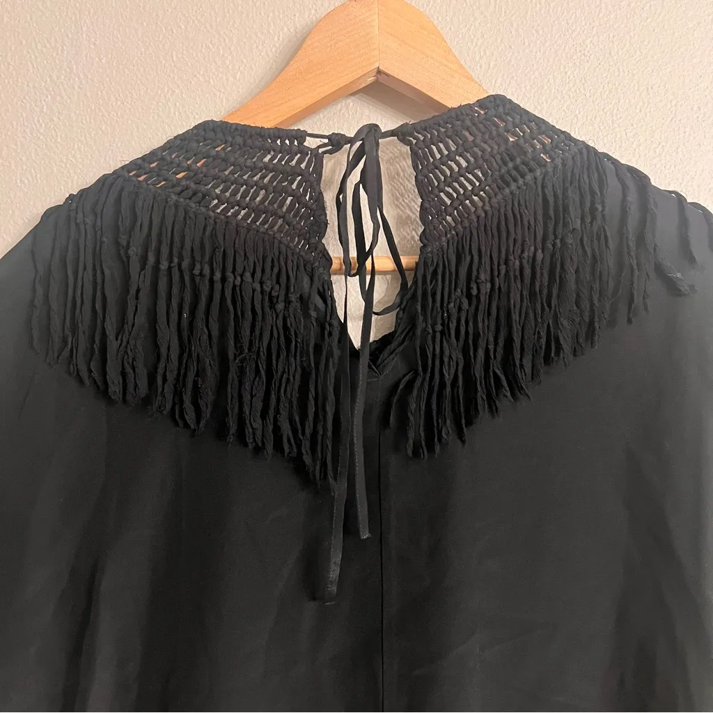 ULLA JOHNSON Uma Silk Fringe‎ Top - Image 5