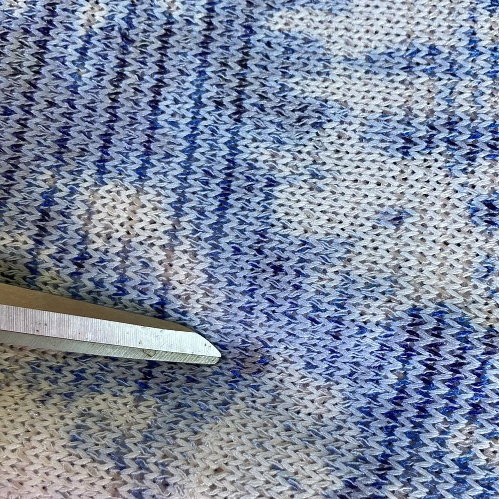 Sioni| Tie Dye Dolman Sweater sz Medium Blue - Image 8