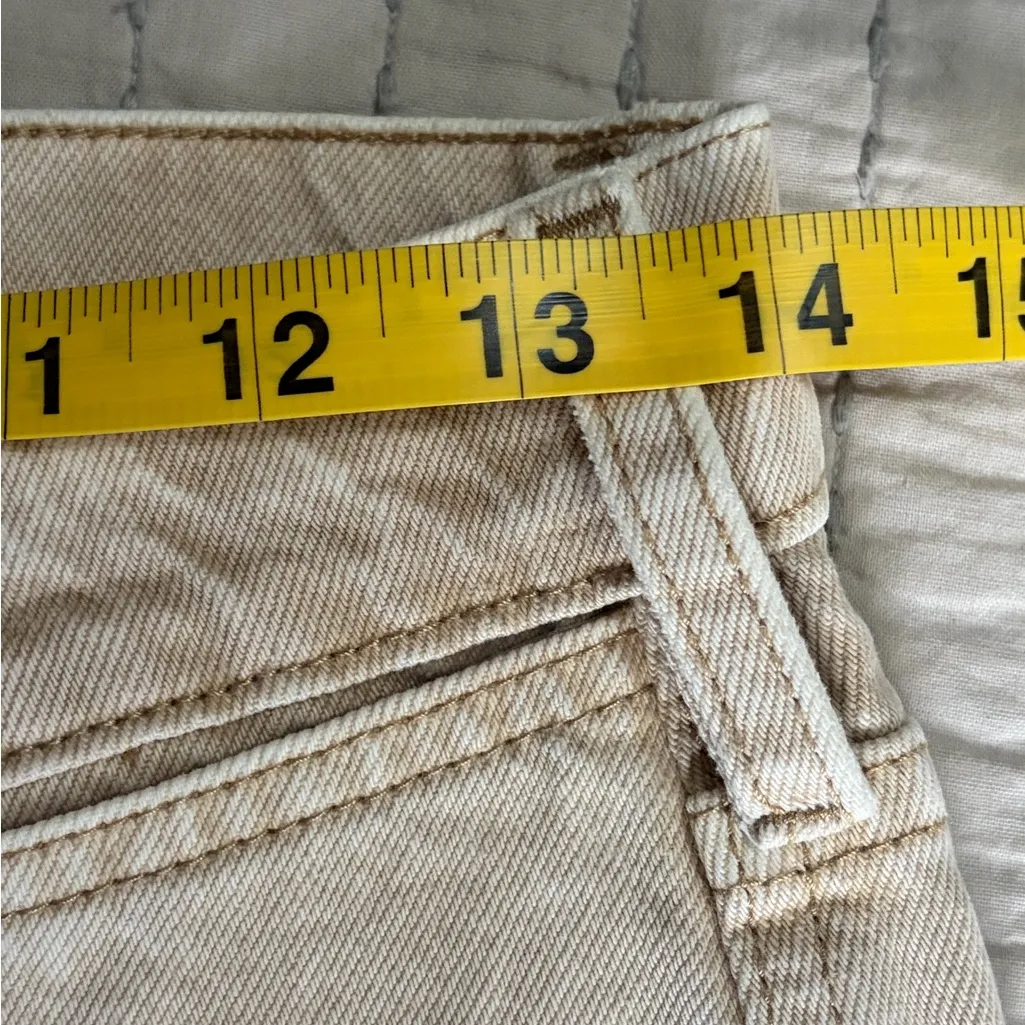 Dala Wide Leg Tan Jeans Size 25 NWT - Image 8