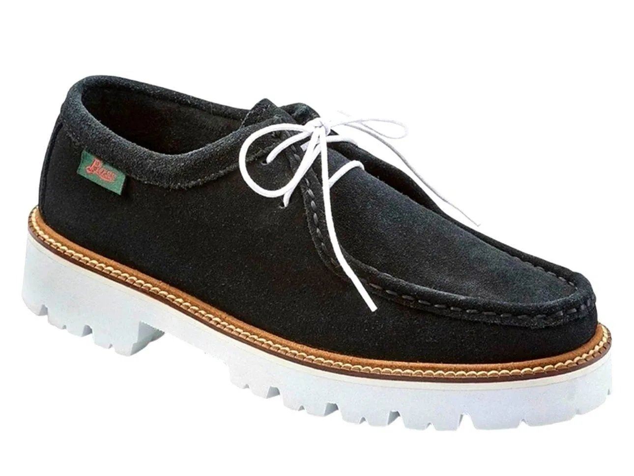 GH Bass Originals Lug Sole Moc Shoes Wallace Suede Black 6.5 - Image 2