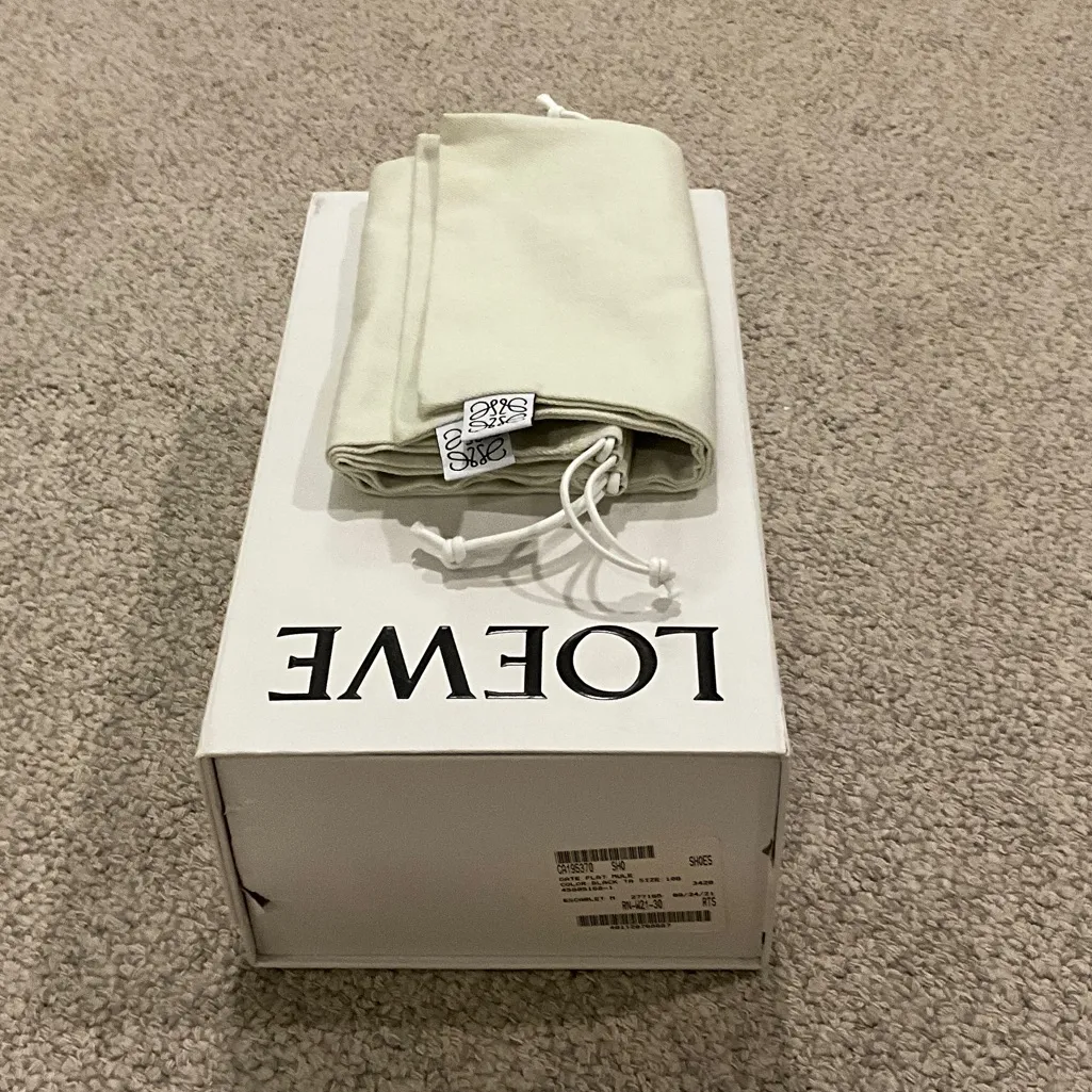 Loewe Women’s Black and Brown Slip-On Mules - Image 7