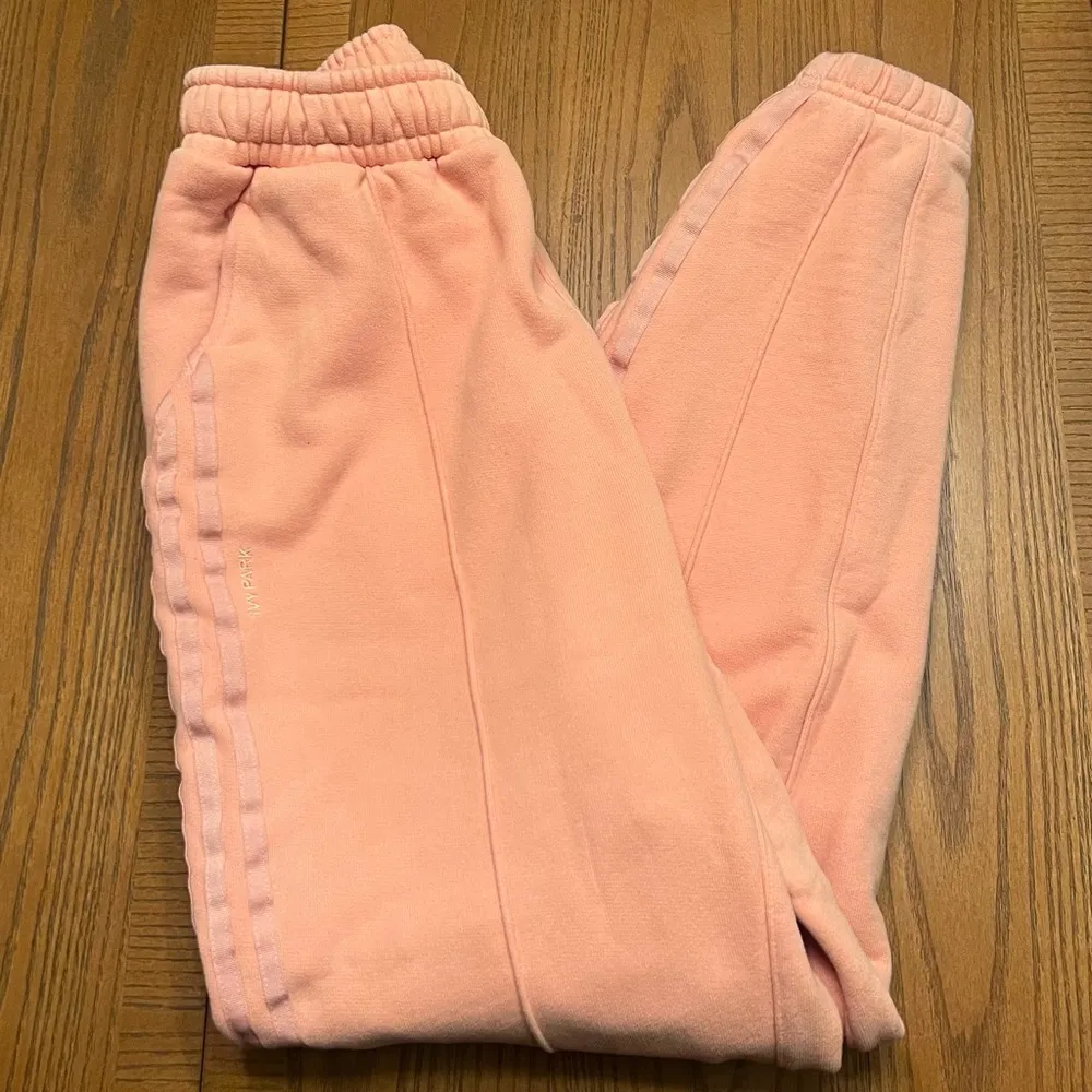 adidas x IVY PARK French Terry Jogger Sweatpants Ambient Blush Unisex Size Small - Image 15