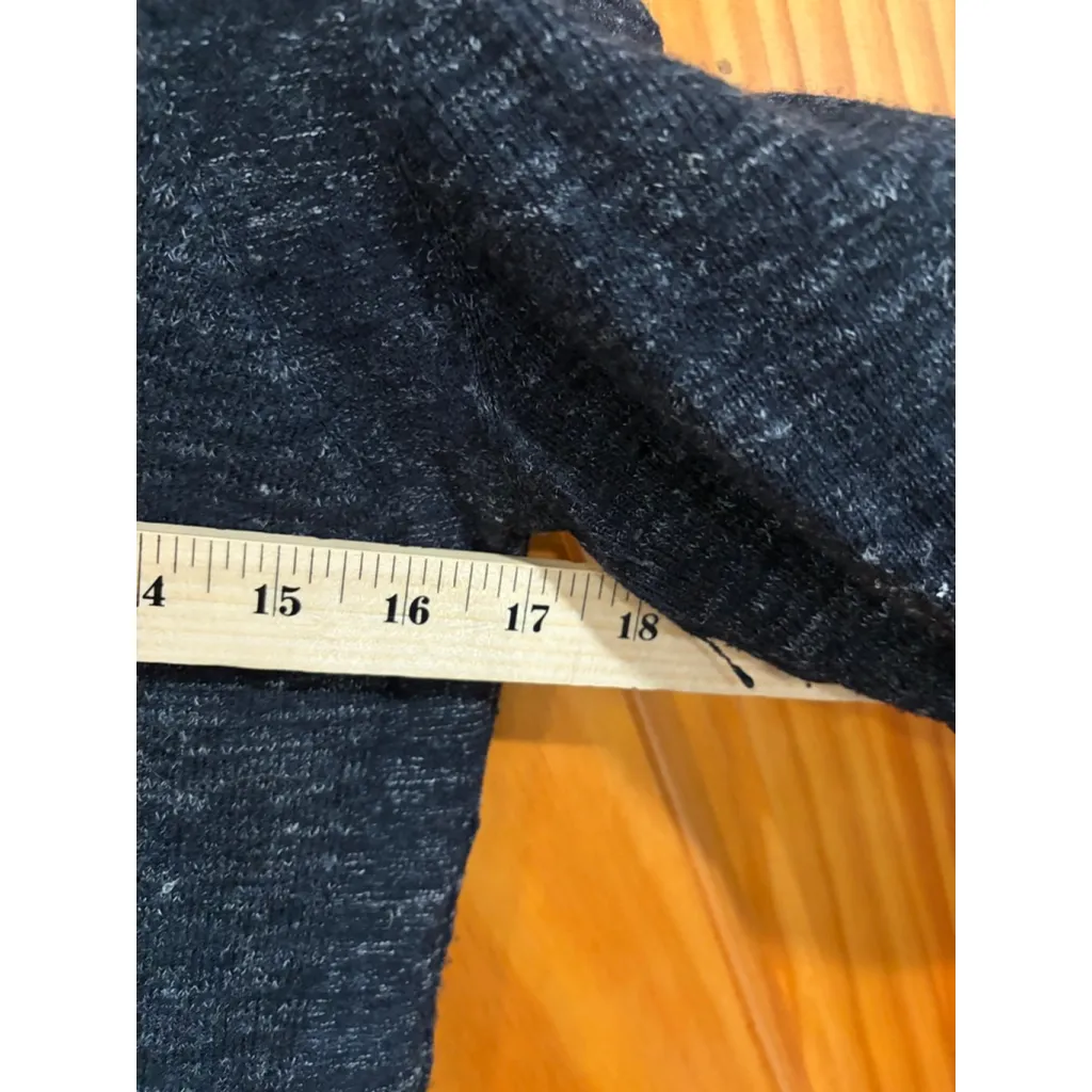 Current/Elliott Wool Blend Cold Shoulder Sweater Black Size 3 (L) – Minimalist - Image 6