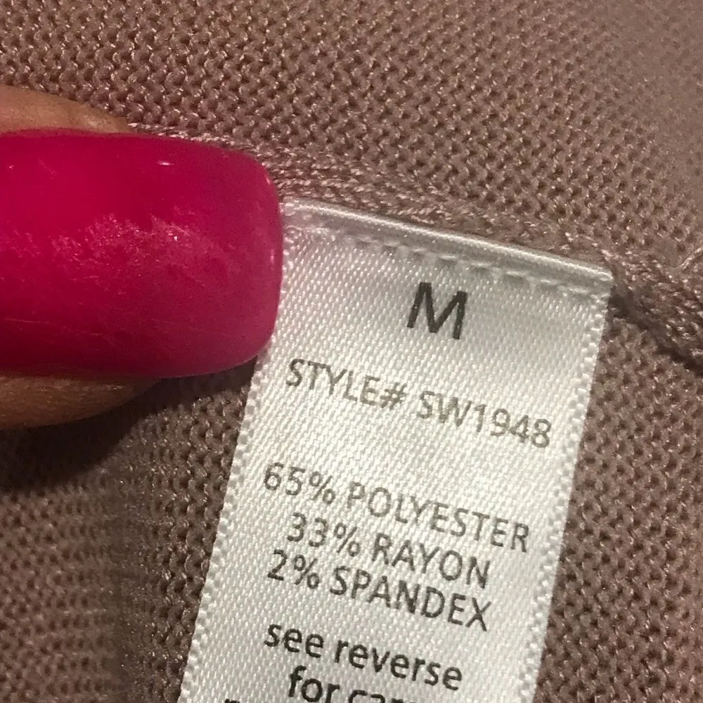 Active USA  Blush Cardigan Size Medium - Image 7