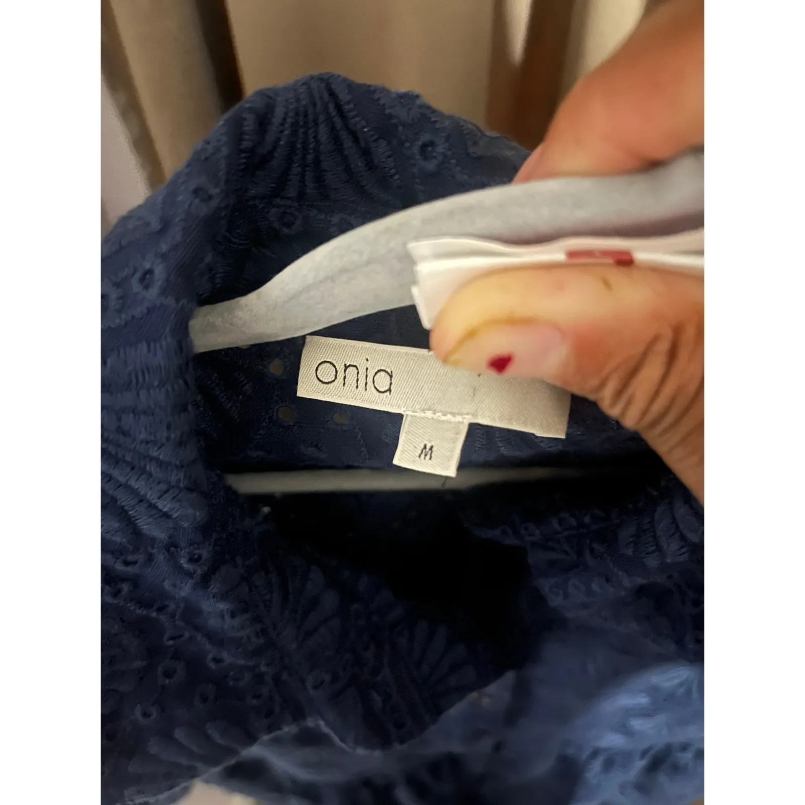 Onia Air Linen Maxi Shirtdress size Medium - Image 5