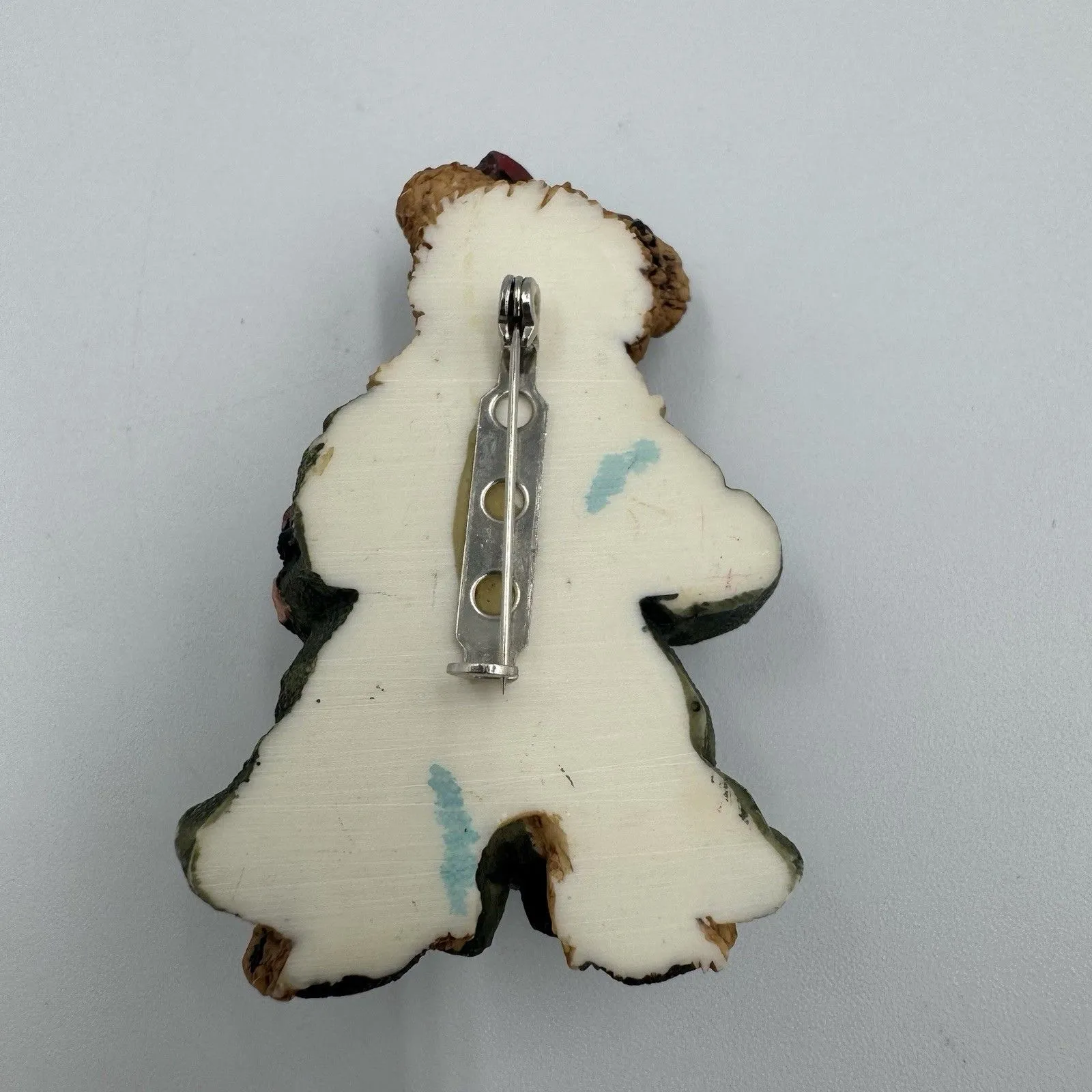 Boyds‎ Bears & Friends Bearwear Teacup Tea Party Pin Brooch #26102 Vintage - Image 2