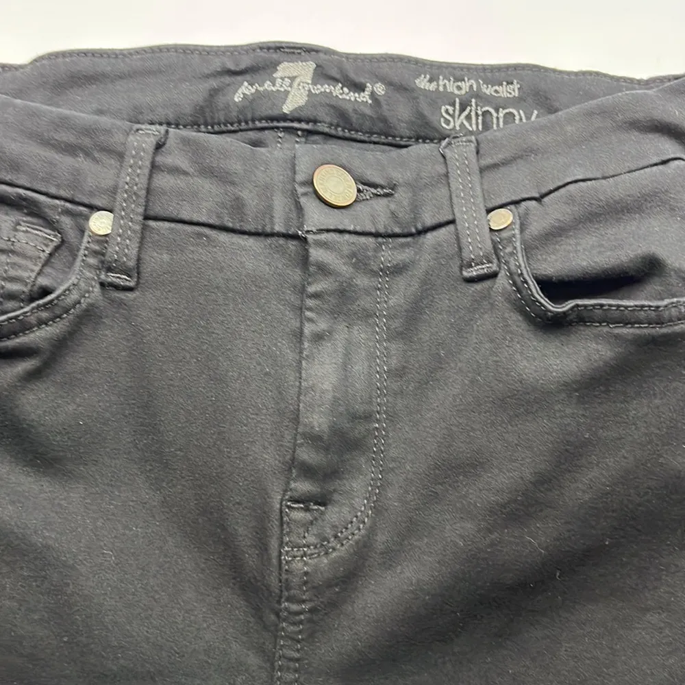 7 For All Mankind The High Waist Skinny Size 26 - Image 15