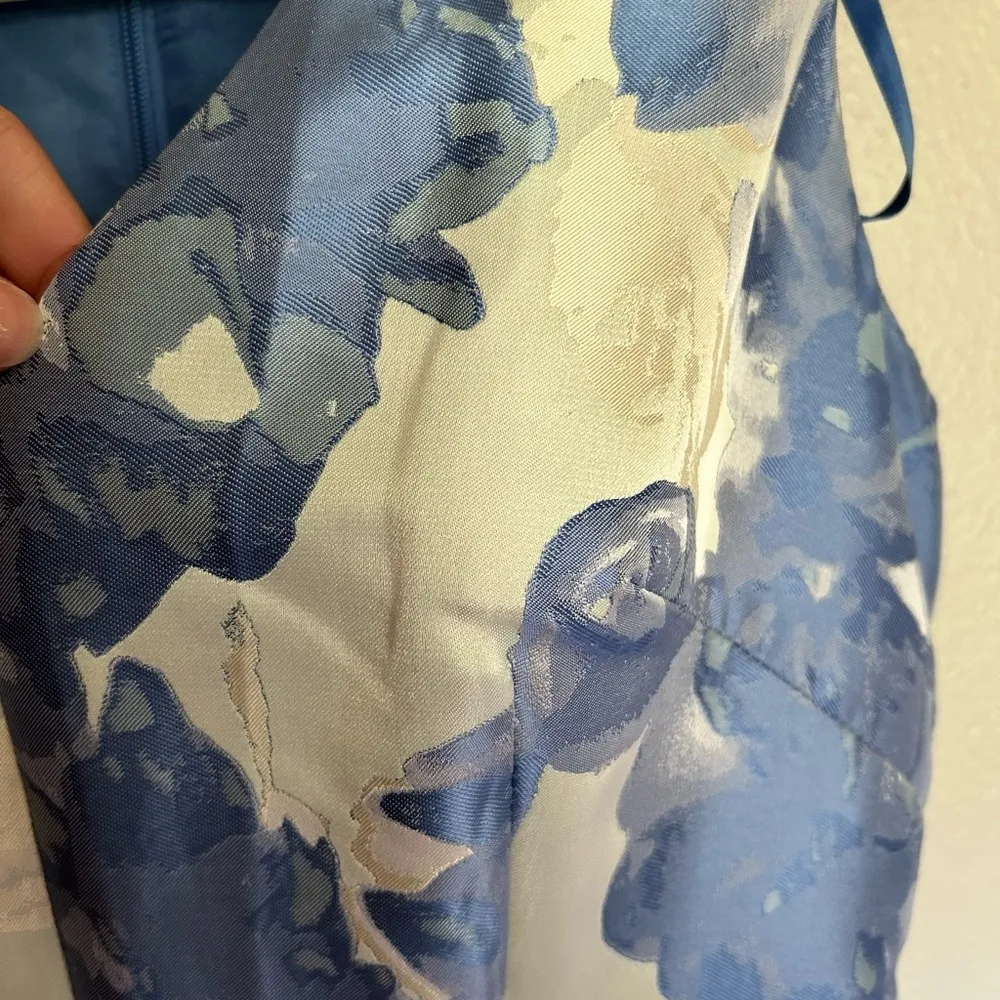 Blue floral dress - Image 5