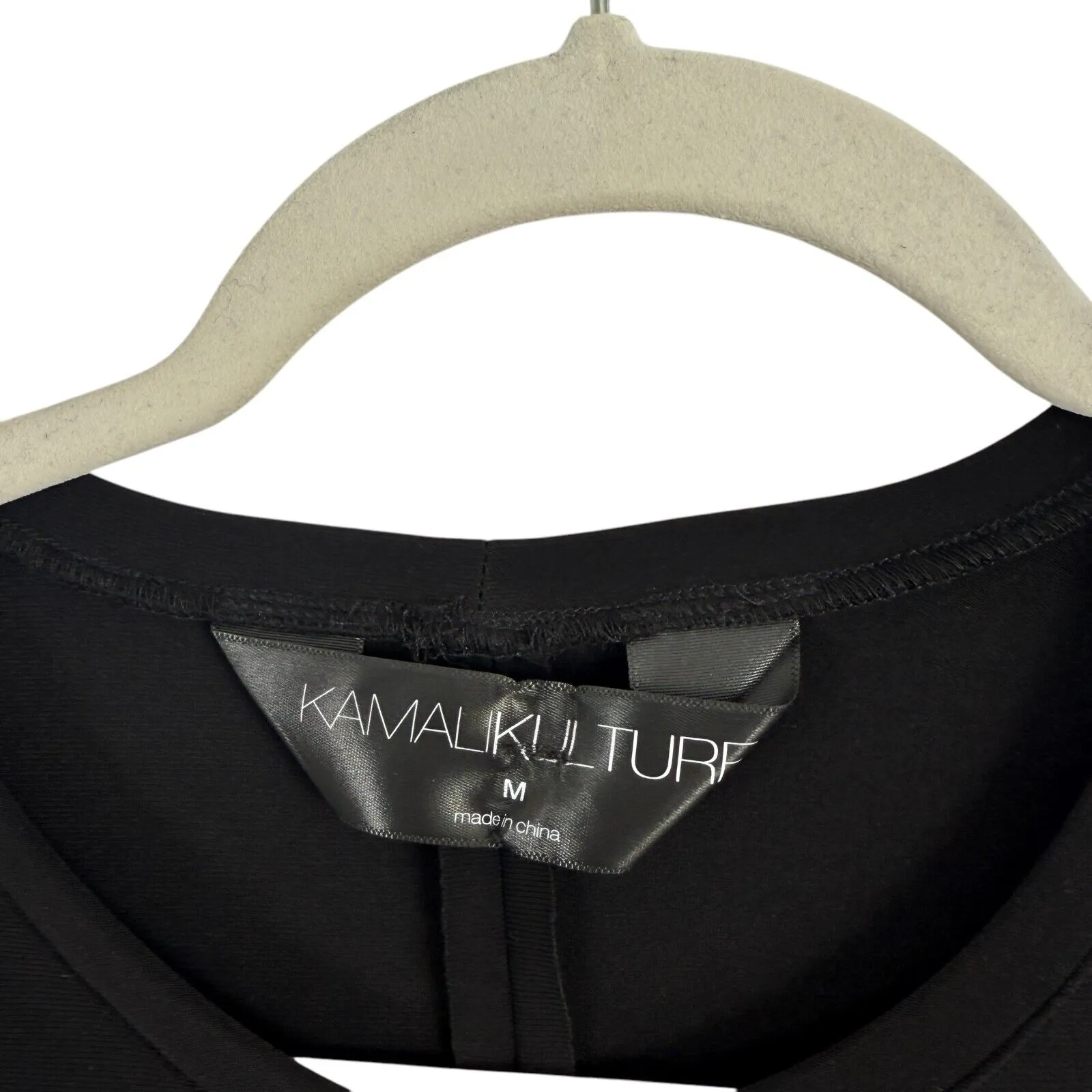 KamaliKulture by Norma Kamali Black Dress LBD Capsole Business Womens Medium - Image 4