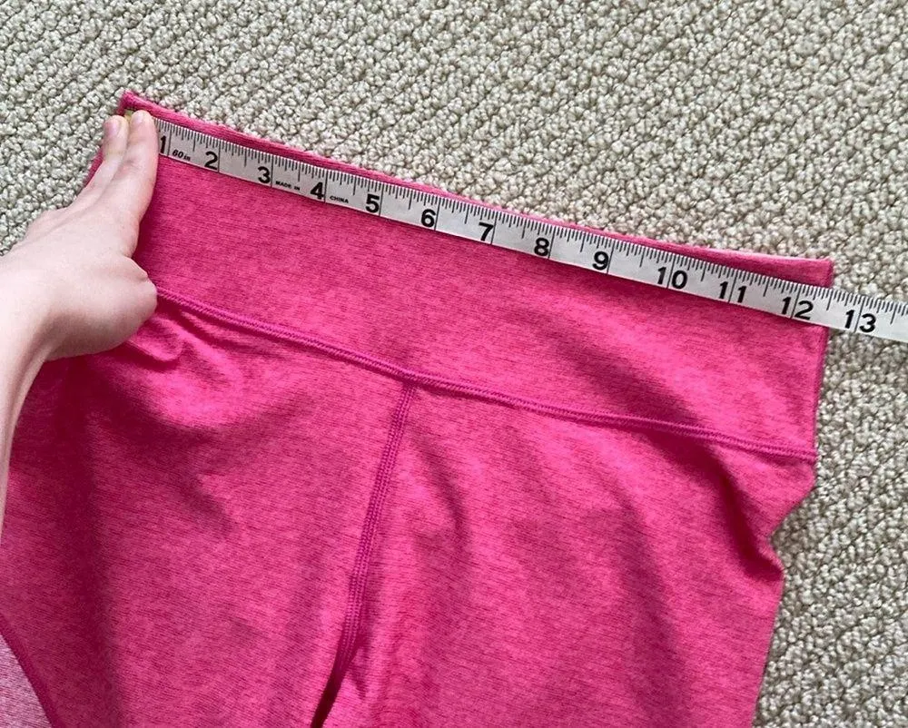 Outdoor Voices 7/8 Springs Leggings Pink Like New Textured Compression Small - Image 6
