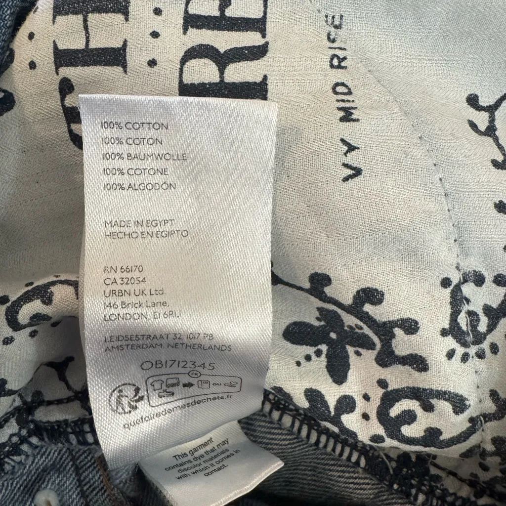 We The Free Buttonfly Denim Jeans Size 30 - Image 5