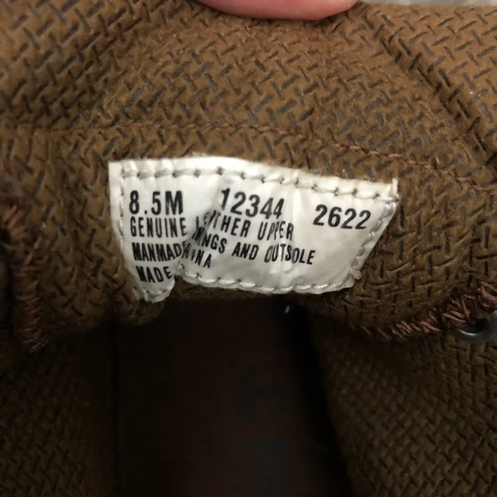 Timberland Dark Brown Leather Lace Up Hiking Boots 8.5 - Image 11