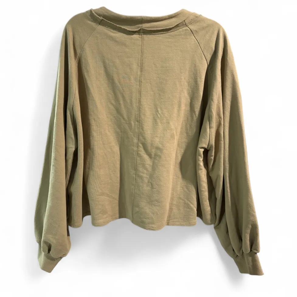 Zenana Taupe Button Cardigan Sweater- Size 1X‎ - Image 2