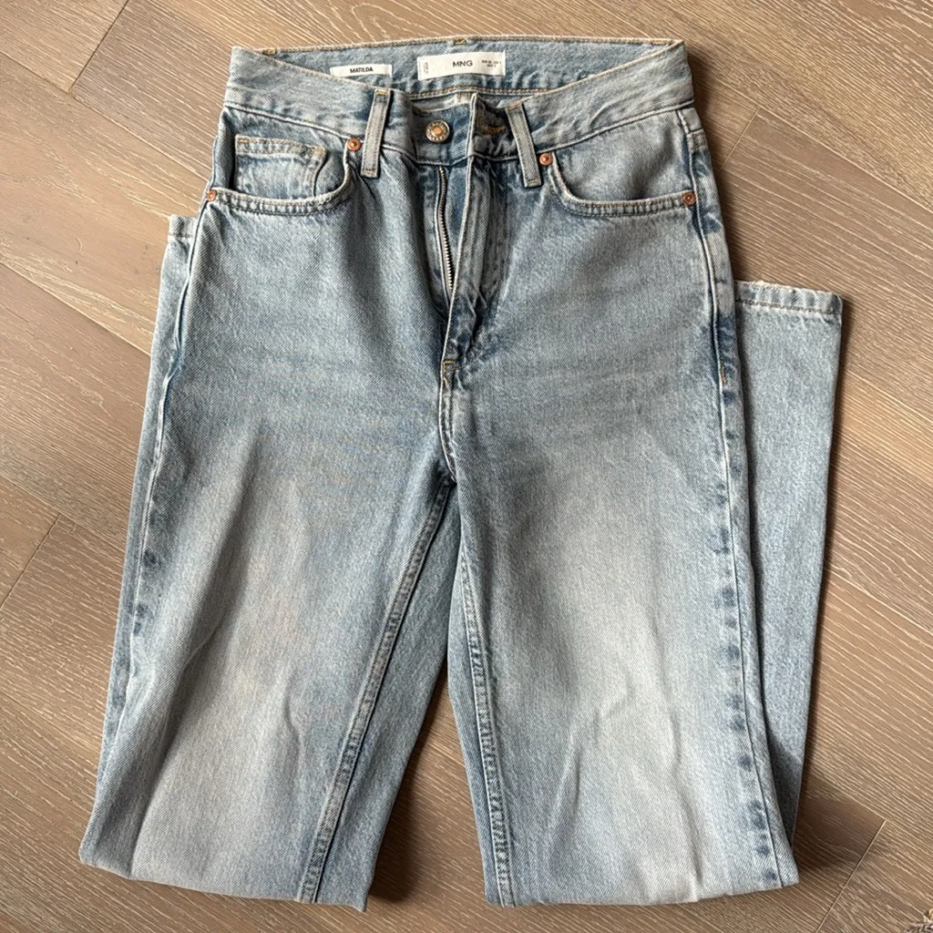 Mango Matilda Light Wash Jeans - Image 4