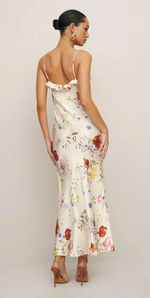 💕REFORMATION💕 Aribella Dress ~ Etude Floral Print Medium M NWT - Image 3