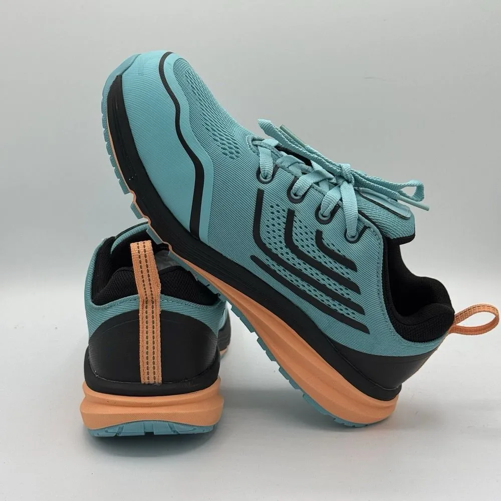 KEEN® Utility Women's 9M Minneapolis Carbon Fiber Safety-Toe Work Shoe Blk/aqua - Image 4