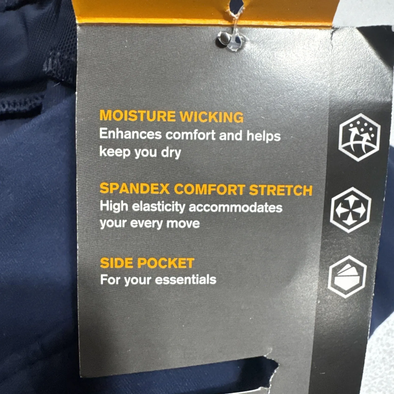 Avia Crop Jogger Pants Activewear Drawstring Semi Fitted Womens XXL (20) Blue - Image 7