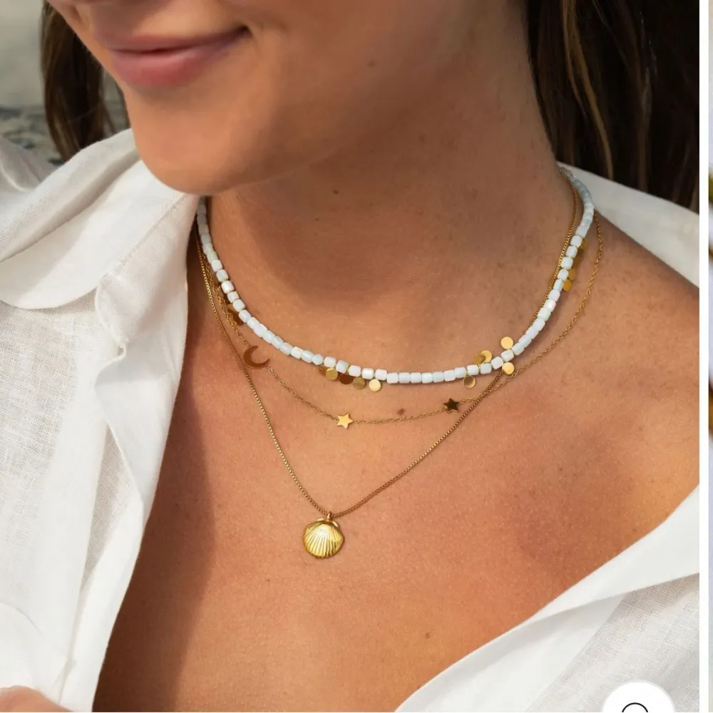 🐚 Salty Cali Silver Plated Seashell Necklace - Image 3