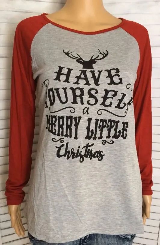 Christmas Shirt, XL Gray - Image 2