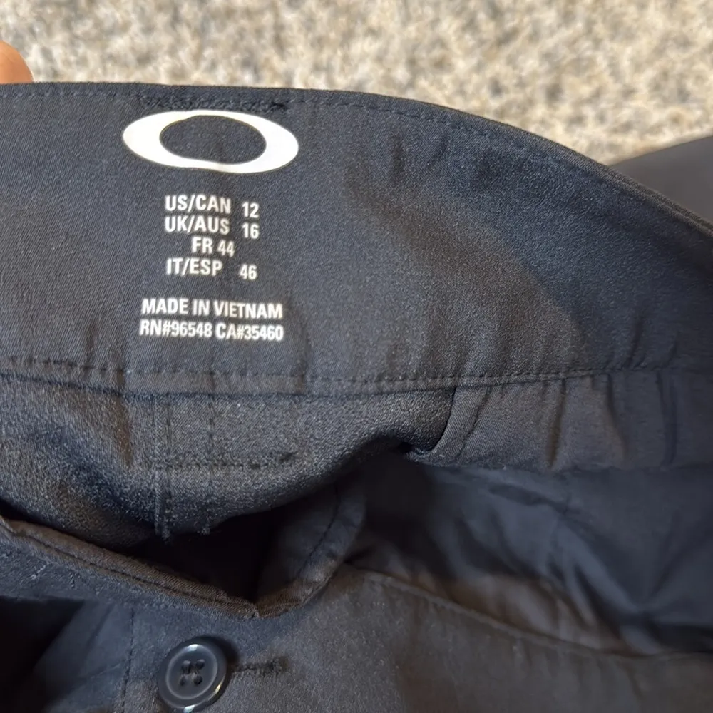 OAKLEY Womens Crop Capri Golf Pants STRETCH 12 - Image 2